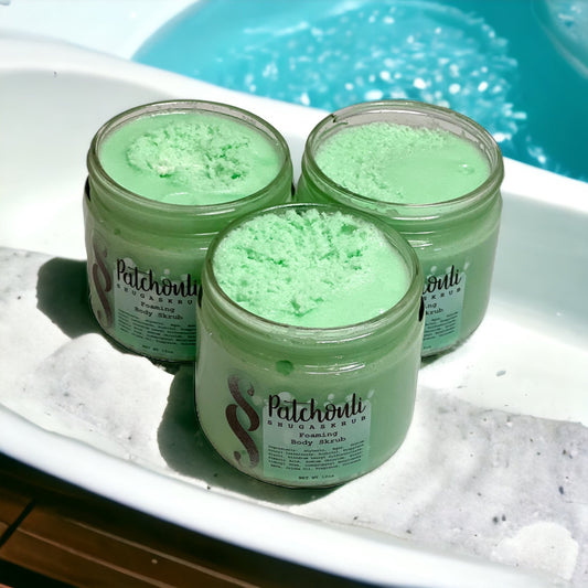 Patchouli Foaming Body Scrub
