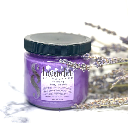 Lavender Foaming Body Scrub