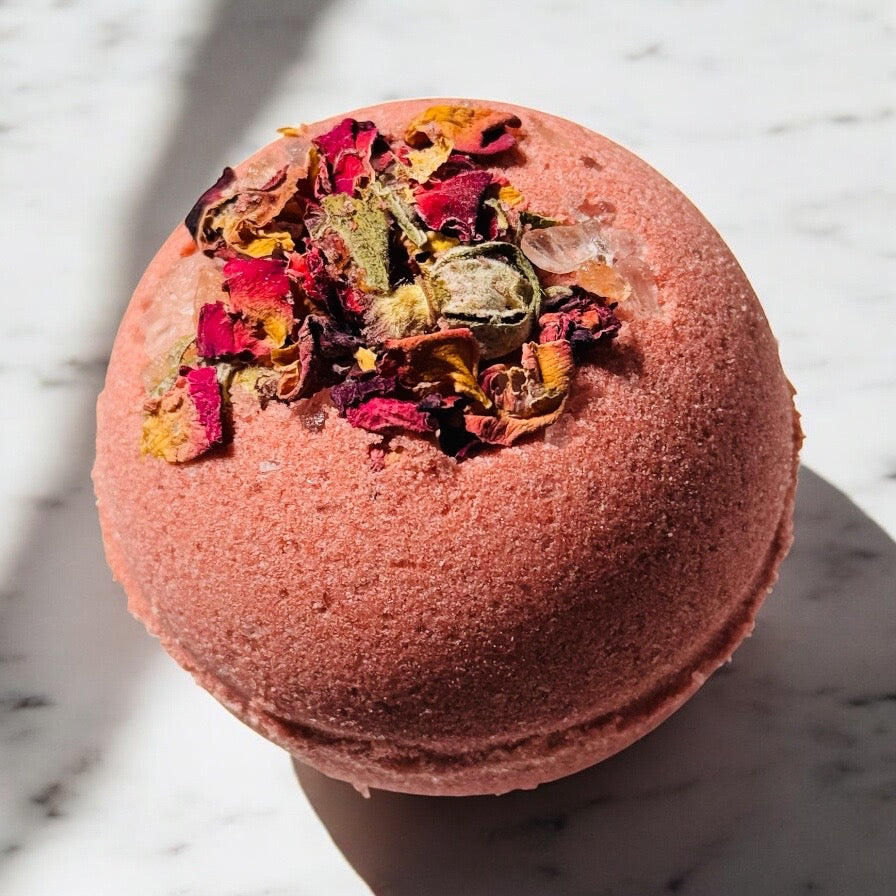 Coconut Rose Bath Bomb